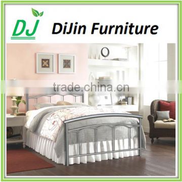 metal frame latest double bed designs for Arabic