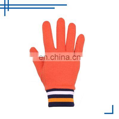 HANDLANDY Orange Touch Screen Running Winter Gloves, Thermal Driving Warm Outdoor Sports Gloves