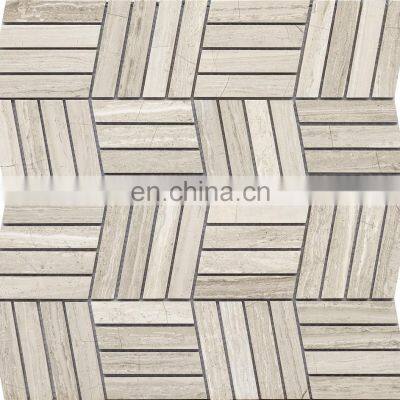 Hotel project tile Stone mosaic for swimming pool wall decoration mosaic