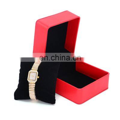 Wholesale Customized Luxury Packaging  Gift Bright Red Watch Box