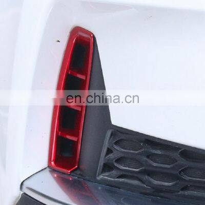 Car Accessories For Kia Carnival 2022-2023 3Color ABS Front Fog Light Lamp Frame Cover Trim 2pcs