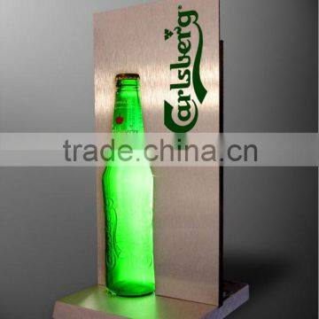 China supplier OEM bottle glorifier with LED light base