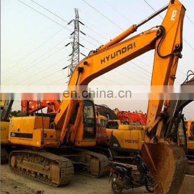 Good condition Original korea hyundai  215-7 Used excavator for sale