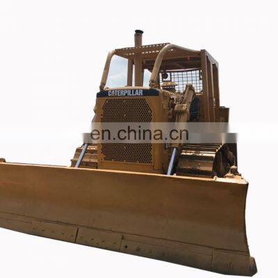 Second Hand Caterpillar Cat Original D7G D7 D7H D6H D5H D5G Bulldozer With Winch and Ripper for Sale photo-4