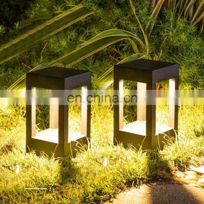 Outdoor Waterproof Lawn Lamp Modern Simple Garden Landscape Pillar Light Pathway Landscape Villa Garden Bollard Light photo-3
