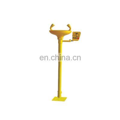 Wholesale Safety Industrial Carbon Steel Eye Wash Equipment Safety Stand Eyewash