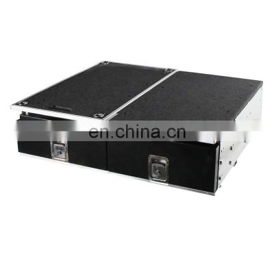 HFTM high quality car interior drawer manufacturer whole sale stable back drawers 4x4 for all series SUV use with cheap price