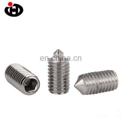 JINGHONG DIN 914 SS304 Small Cone Point Set Screw