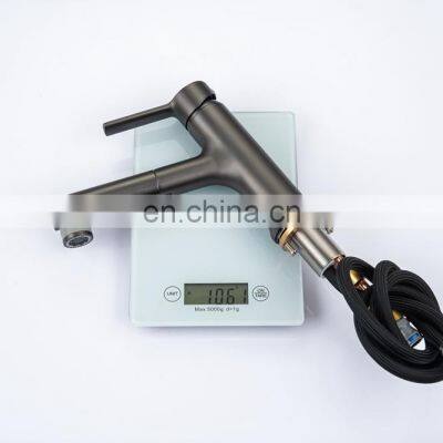 Sink Bath Chrome Stainless Water Basin Faucet Modern photo-2