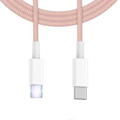 Hot Sale Products Nylon Braided 20W Fast Charging Cable Cellphone Accessories Cord Type C to Type C Cable