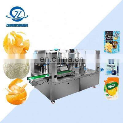 Cookies Making Machines And High Quality Popcorn Automatic Flat Barrier Pouch Meat Packaging Line Machine