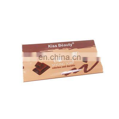Custom Printed Plastic Bags Middle Seal Flat Mini Candy Sachet Bag Biscuit Packaging Edibles Chocolate Food Plastic Pouch photo-2
