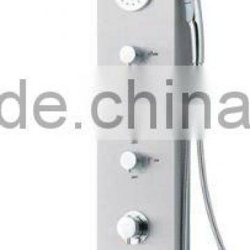 Thermostatic faucet stainless steel rain style massage back jets system shower panel MV-G854