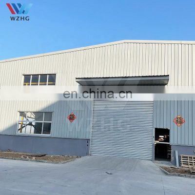 Prefabrited Build Warehouse Low Price  Frame Garag Hangar Steel Structure