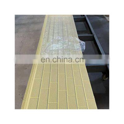 Foam board wall panel decorative houses prefabricate sip panels metal carved sandwich panel