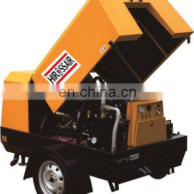 China Manufacture Diesel Engine Screw Air Compressor  For Mining