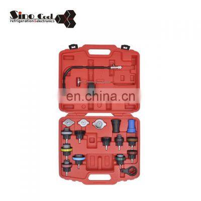 Cooling System Tester 18pcs Water Tank Leak Detector Cooling System Leak Tester photo-2