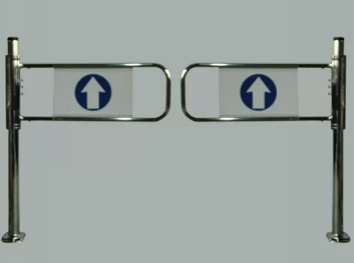 Shop Security Gate/ Security Entrance Gates Turnstile Entrance Gate Swing Gate
