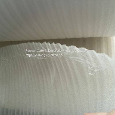 Reinforced Composite Wood Floor With Film Moisture-proof Cotton SPC Locking Floor Moisture-proof Film Protection Mulch Waterproof Pearl-cotton Floor Mat photo-2