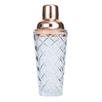 17oz Crystal Glass Shaker Professional Margarita Mixer Drink Shaker Mixing Shaker Bartending Glass photo-2
