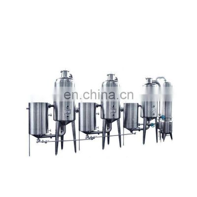 Industrial fruit juice coffee vacuum evaporator concentrate machine