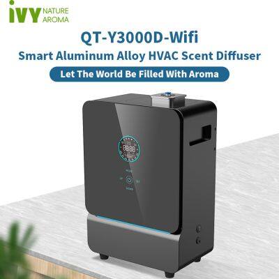 Ivyaroma Wifi Smart Aluminum Waterless Cold Air Alloy HVAC Scent Diffuser photo-2
