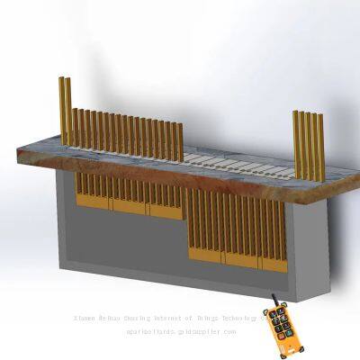 UPARK Automatic Retractable Underground Fencing Gate for Safe Zones Public Spaces Pop Up Gates