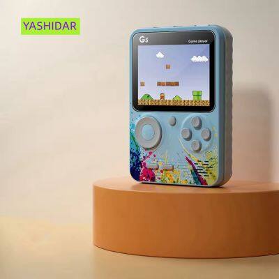 G5 Colorful Mini Handheld Game Player Built-in 500 Classic Retro Games Portable Children Video Game Console photo-2
