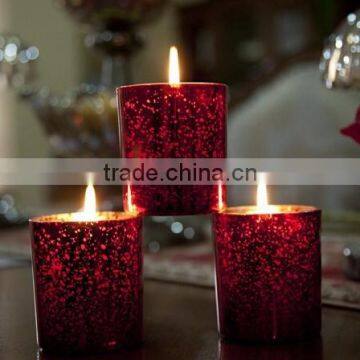 Wedding Gold Mercury Votive Candle Holders Wholesale photo-2