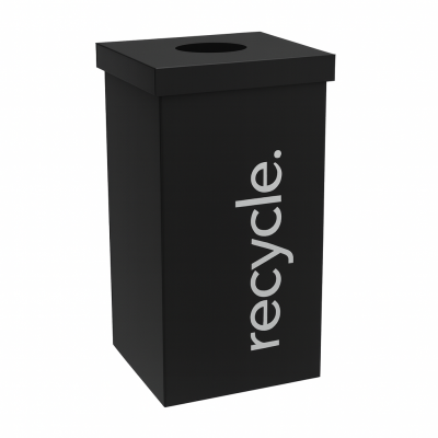 Factory Supplier Recyclable PP Coroplast Sheet Waste Bins photo-3