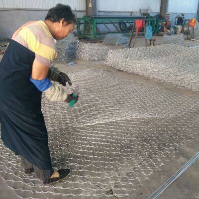 Collapsible Gabion Basket / Flood Control Wire Mesh photo-3