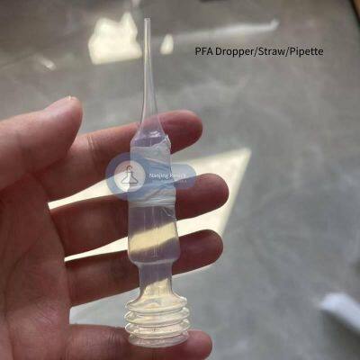 Pfa Pipette, Teflon Straw, Fluororesin Dropper, Corrosion-resistant and Customizable, Renike photo-3