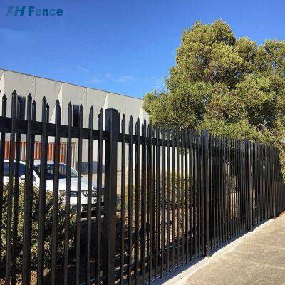 Высококачественная низкоуглеродистая сталь 60 мм 7 футов. Ограждение для бассейна / Трубчатое / Палисадное / Конфиденциальное ограждение - экологически чистое, легко собираемое