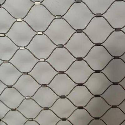 304/316 Edelstahl-Rauten-Kabelnetz für Treppenbeschläge und Zoo-Nutzung photo-4
