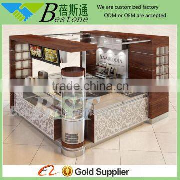 Modern manufacture of coffee shop furniture, coffee station furniture for sale