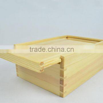 Wooden Pie Box Packaging Wood Food Box