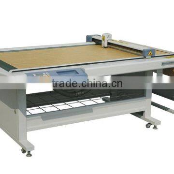 Digital control paper pattern cutting machine for footwear ,bags and garment