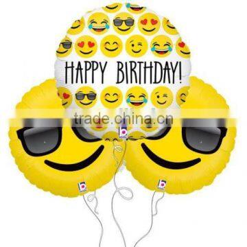 High Quality Emoji Balloon, Foil/aluminum Balloon, Helium Foil Letter Balloon Emoji Balloon photo-5
