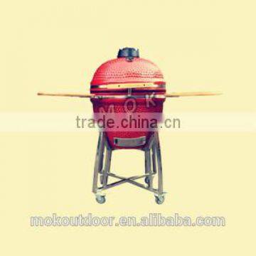 Outdoor bbq kitchen 18 inch ceramic china kamado charcoal BBQ grill