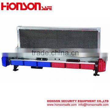 Police auto traffic warning lighbar with led display screen CJXP-2002                        
                                                Quality Choice