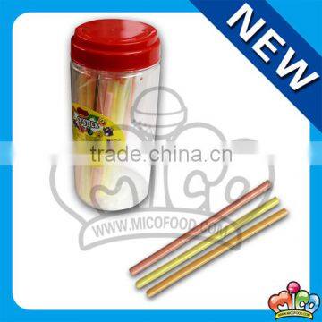 CC stick in round jar/ sour stick/ CC Sticks Powder Candy