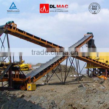 High quality rubber belt conveyor used in quarry and mining industry