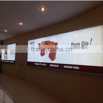 backlit poster holder led display, aluminum profile led display