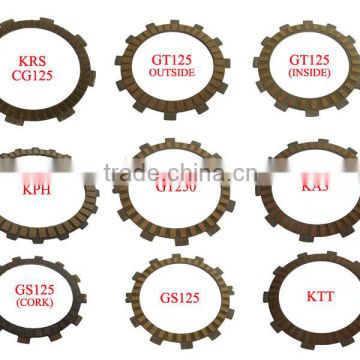 Top Quality Paper Base Friction Clutch Plate Motorcycle Spare Parts for Suzuki