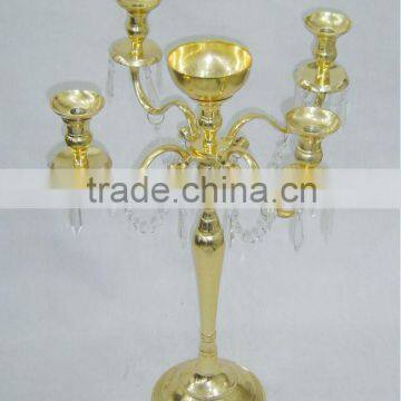 WEDDING CANDELABRA, GOLDEN CANDELABRA