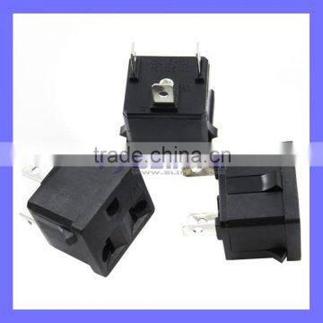 C13 Black AC Power Socket & AC Outlet Socket