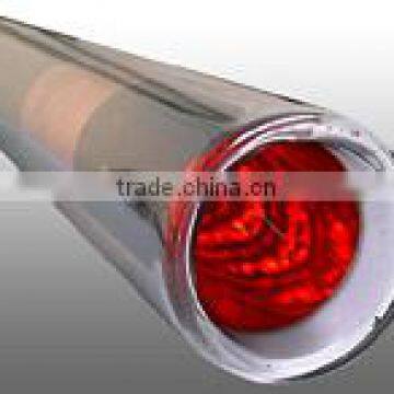 three target vacuum tube,glass tube, solar tube