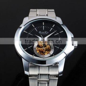 2016 Brand New High-quality High-end Luxury Men Watch Skeleton Mechanical Classical Automatic Black Dial Wristwatch WM432