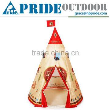 Indian Story Kids Tent Mosquito Kids House Play Princess Children Teepee Tent