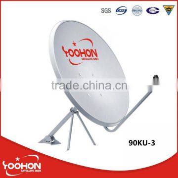 90cm / 36" Offset FTA & Ku Band Satellite Dish Antenna